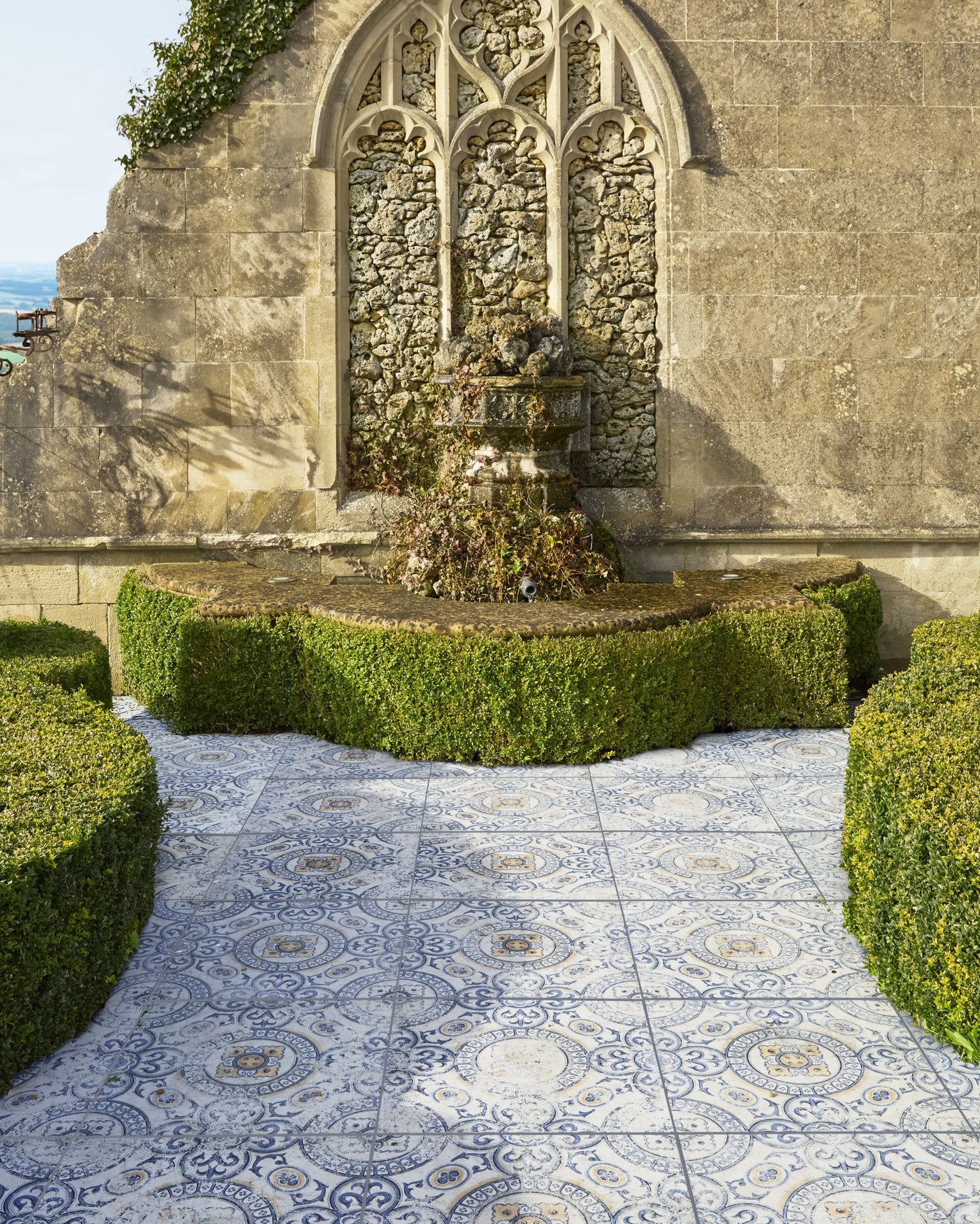 Tapestry Porcelain Paving Textured Geometric