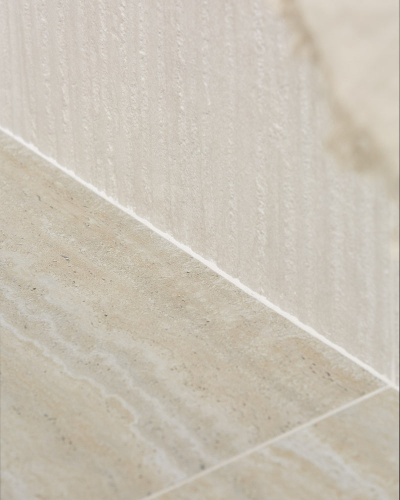 Plastercraft Linea Mano Porcelain Ecru Textured