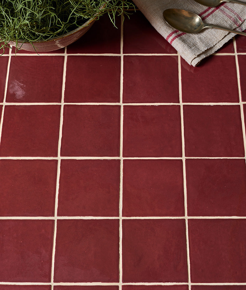 Maroc Ceramic Bordeaux