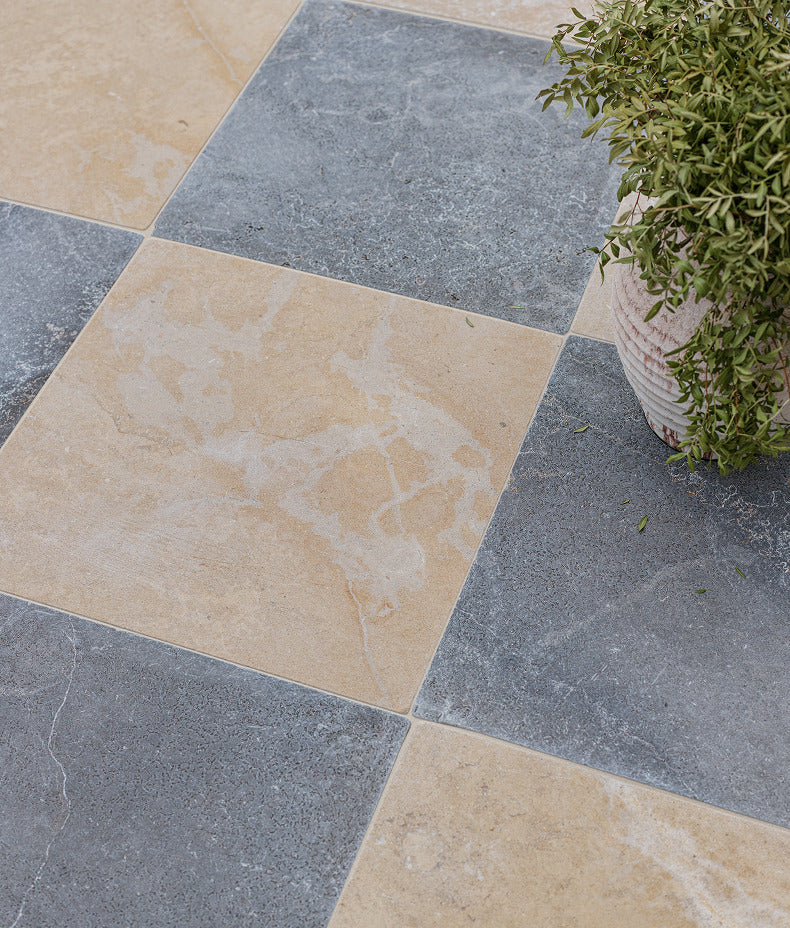 Hazlebury Limestone Tumbled & Etched