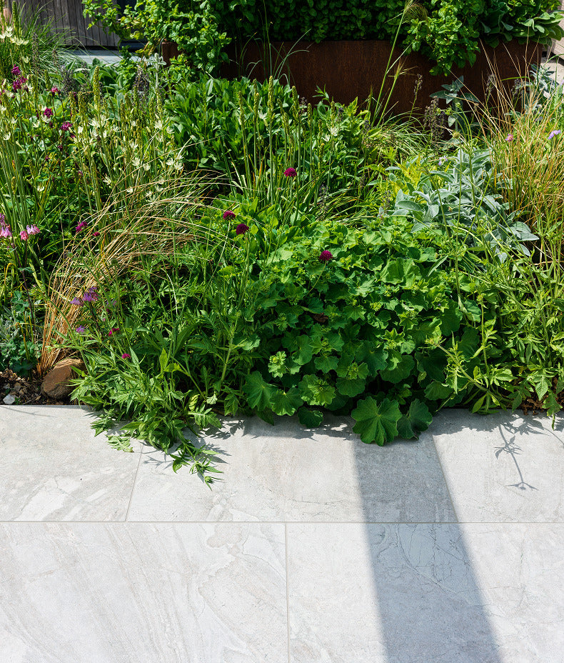 Lithos Porcelain Paving Textured Blanc