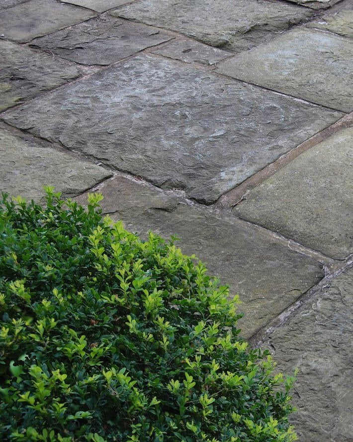 Antique English Reclaimed Riven Sandstone