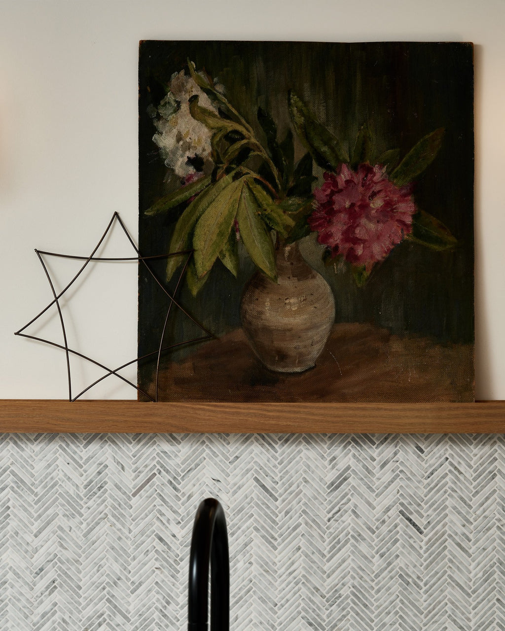 Athens Carrara Marble Mosaic