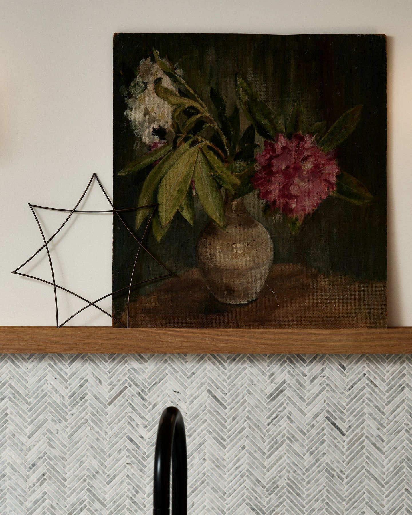 Athens Carrara Marble Mosaic