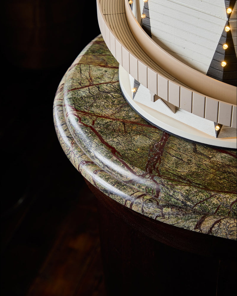 Rainforest Green Marble Slab|Credit: Guest House Hotels