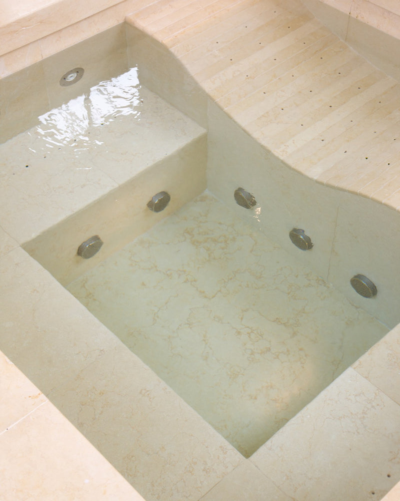 Buscot Limestone Dry Etched Slab