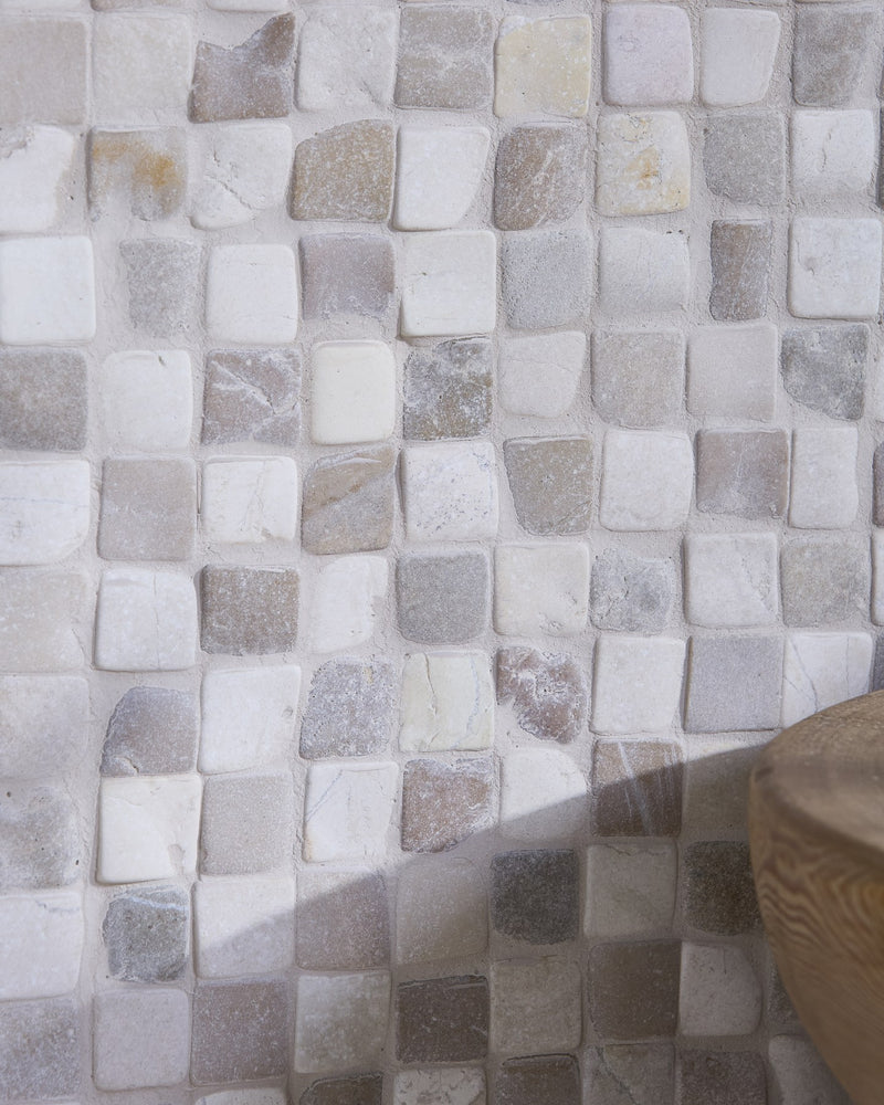 Enso Cobble Mosaic Sand & Chalk Chess|||