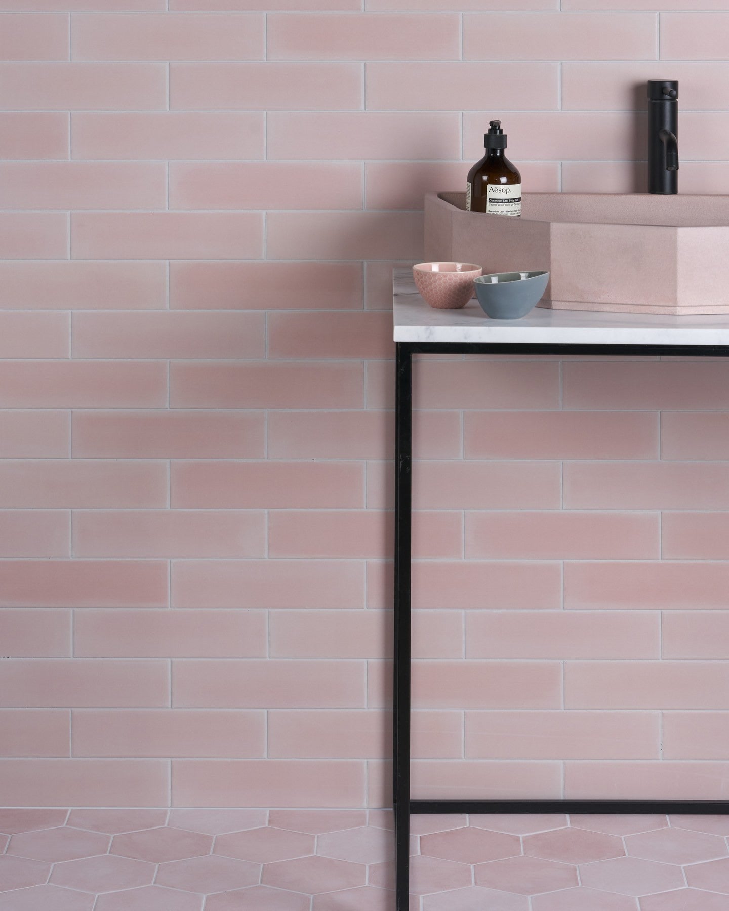 Medina Brick Porcelain Rosa