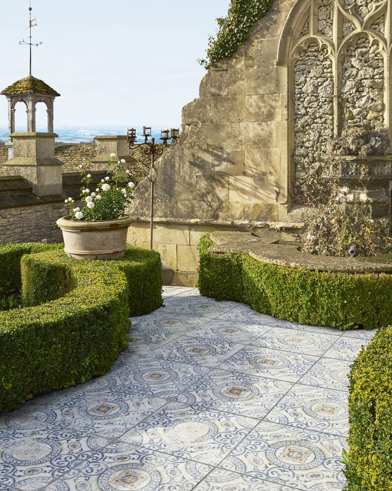 Tapestry Porcelain Paving Textured Geometric
