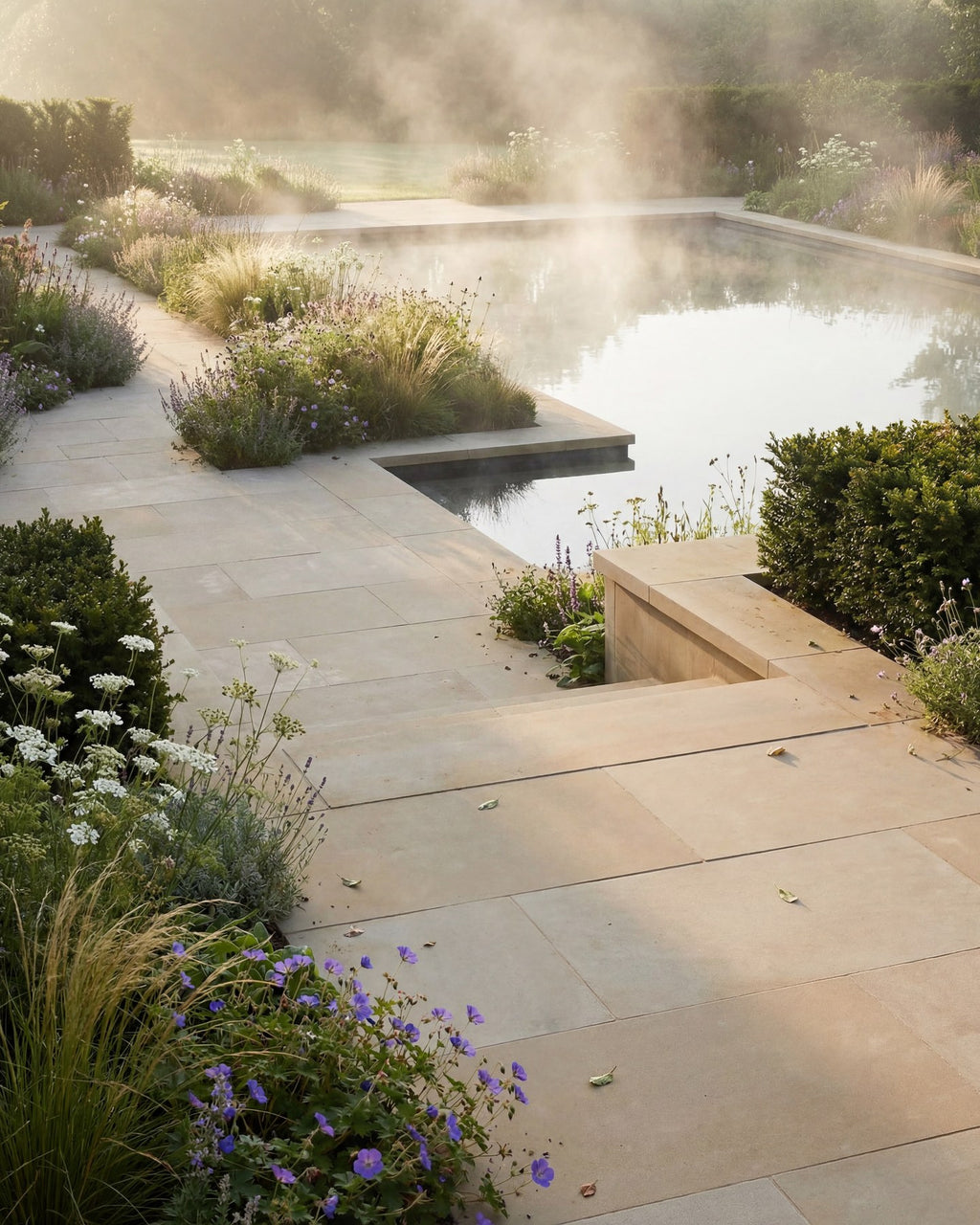 Trafalgar Sandstone Etched