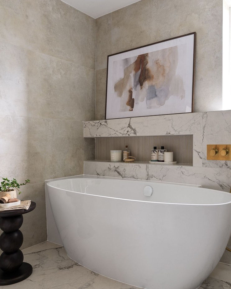 Southdown Porcelain Satin||Bathroom design, installation and photography by Simply Bathrooms (Surrey) Ltd|