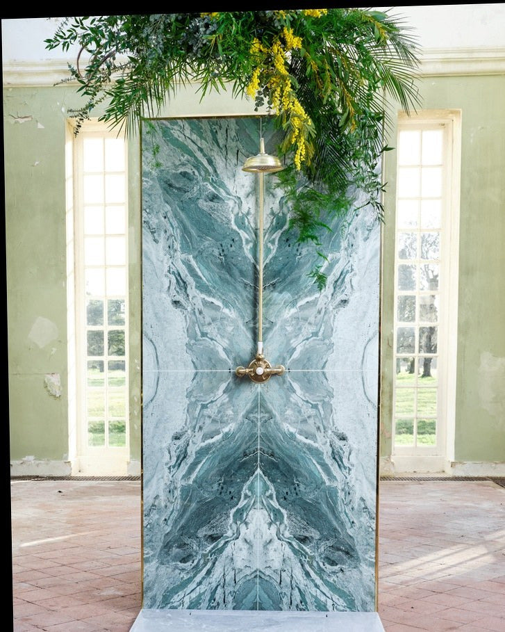 Magnifique Porcelain Ocean Bookmatched|||magnifique-porcelain-nero-bookmatched