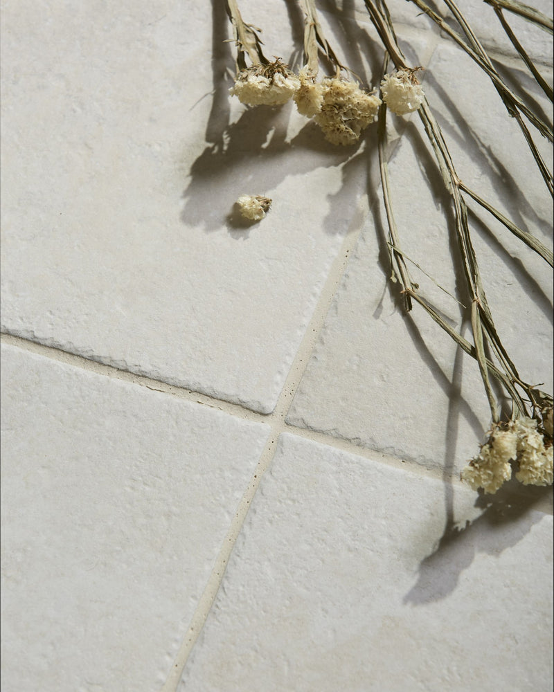 Abbey Porcelain Square Ivory|||