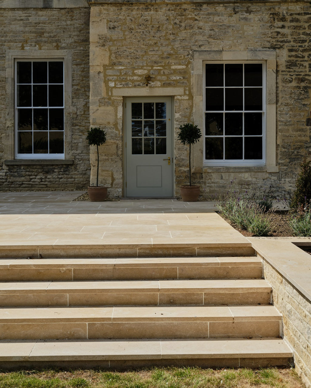 Buscot Limestone Acid Etched Slab