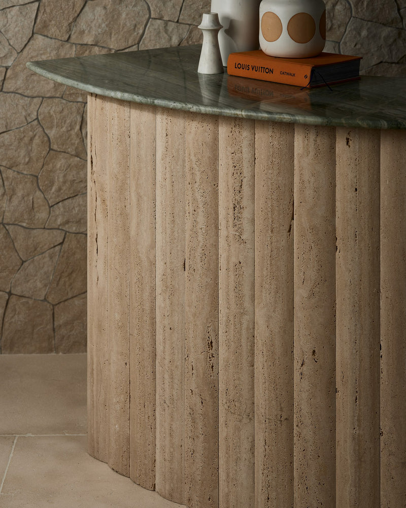 Romano Travertine Honed Slab