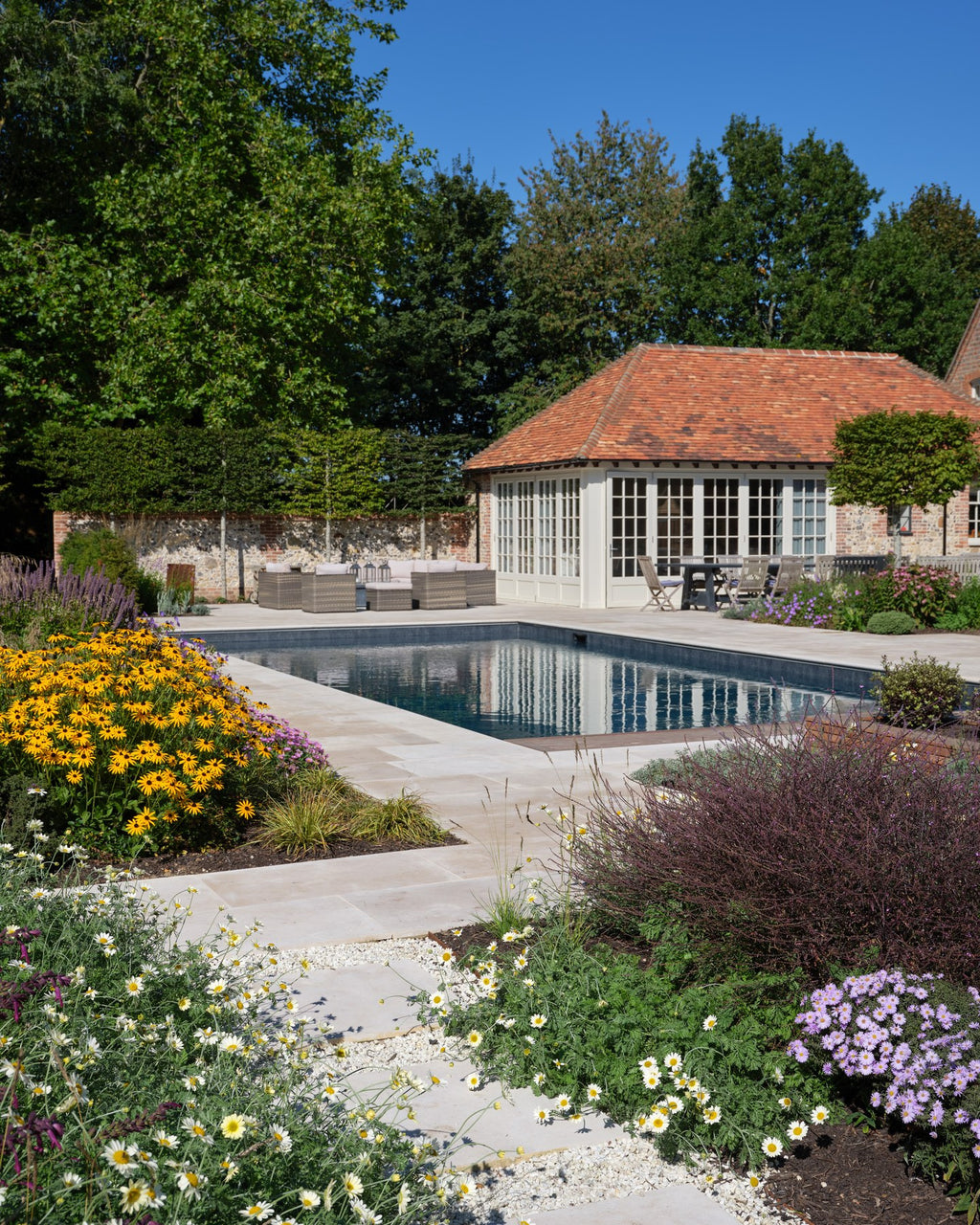 Buscot Limestone Etched Paving