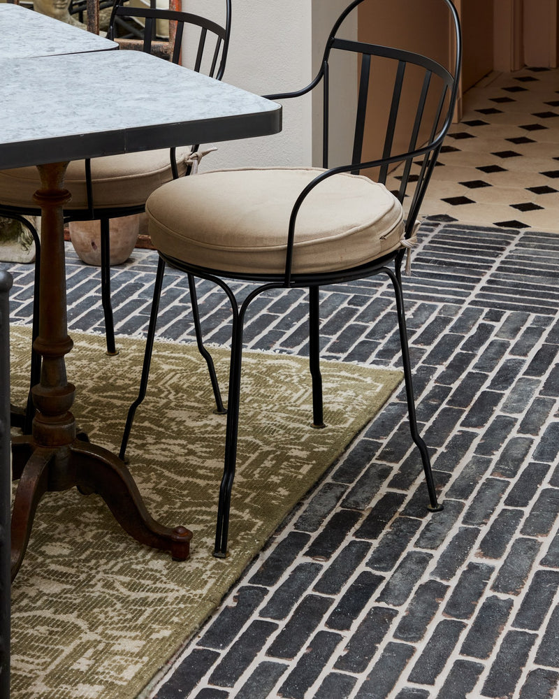Flanders Charcoal Tumbled Clay Pavers|Credit: Guest House Hotels - Brighton