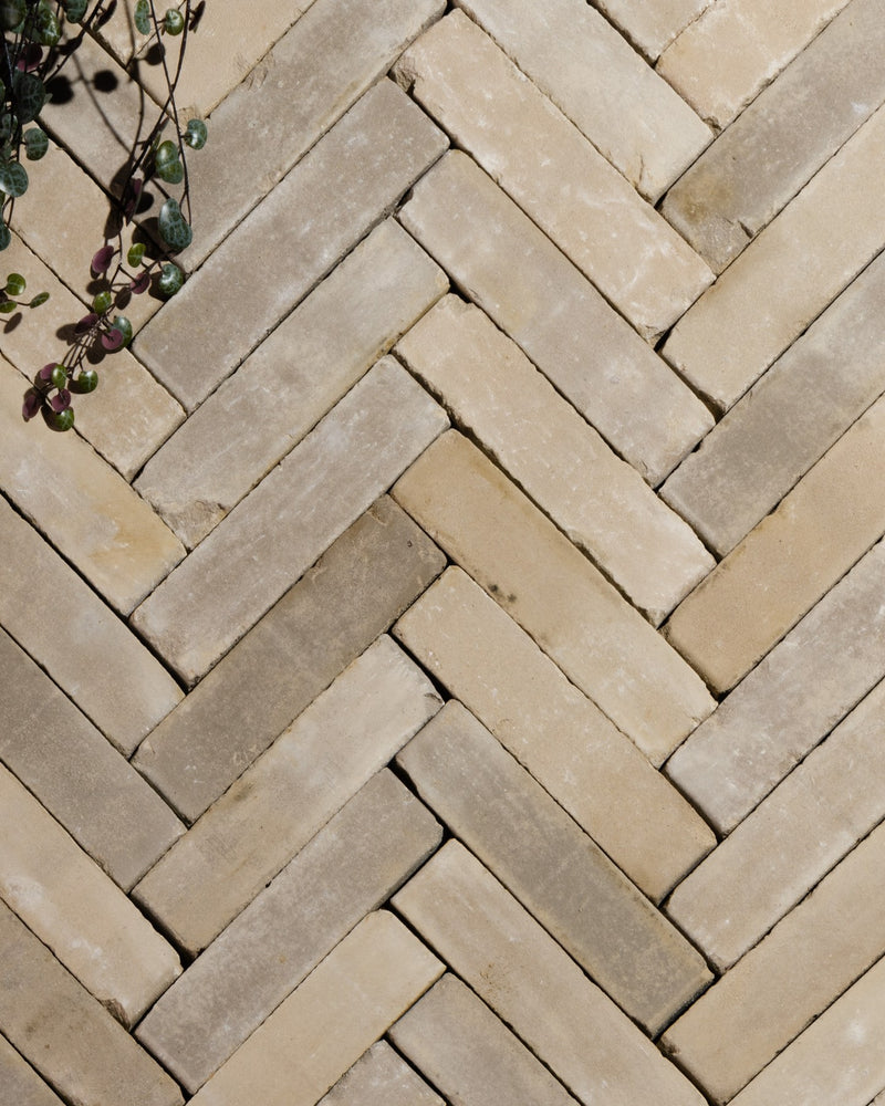Flanders Buff Tumbled Clay Pavers