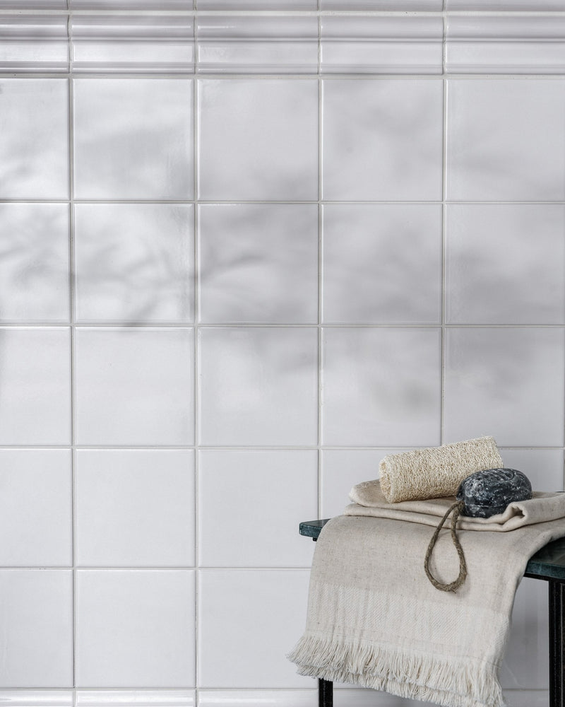 Victorian Style™ Wall Ceramic Cotton White Dado||victorian-style-wall-ceramic-cotton-white-square