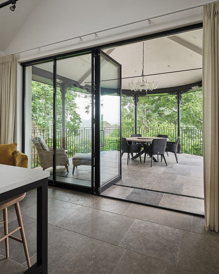 Kimmeridge Limestone Tumbled & Etched Finish|||