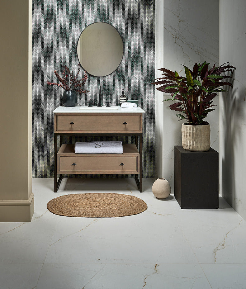 Sculpture Grande Porcelain Oro