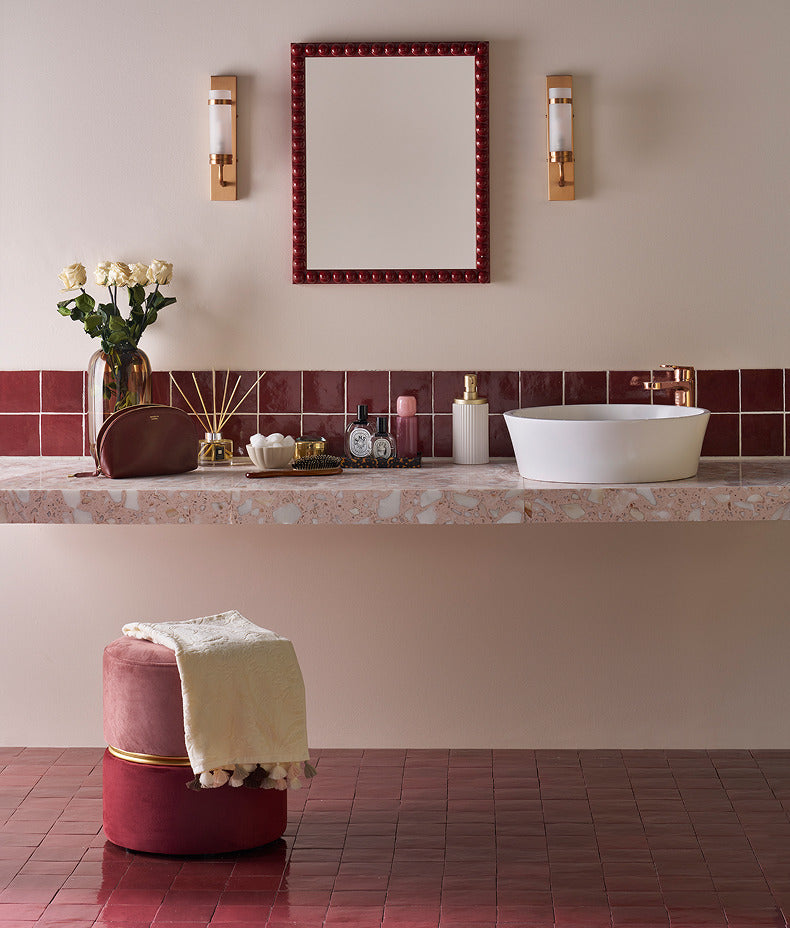 Maroc Ceramic Bordeaux