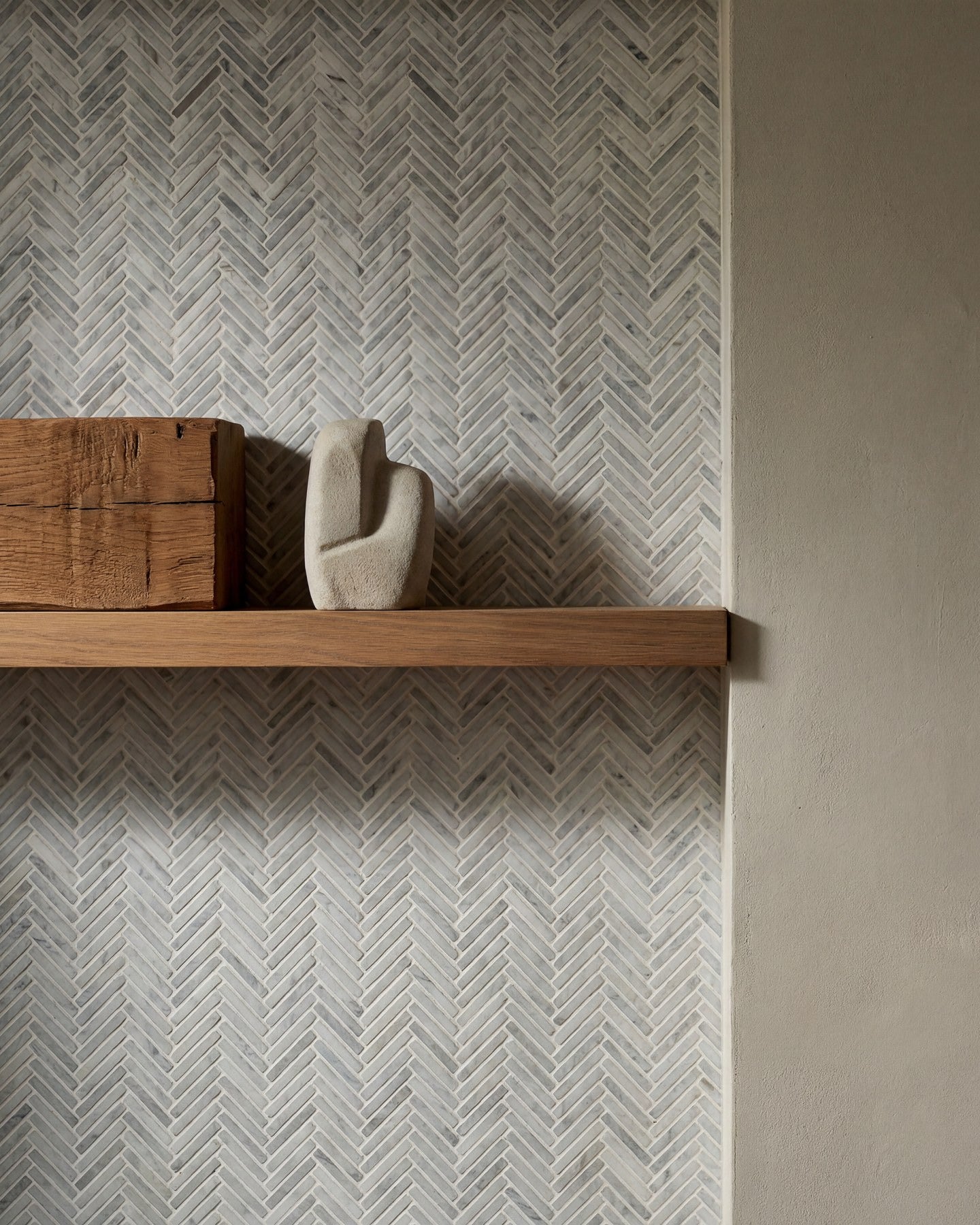 Athens Carrara Marble Mosaic