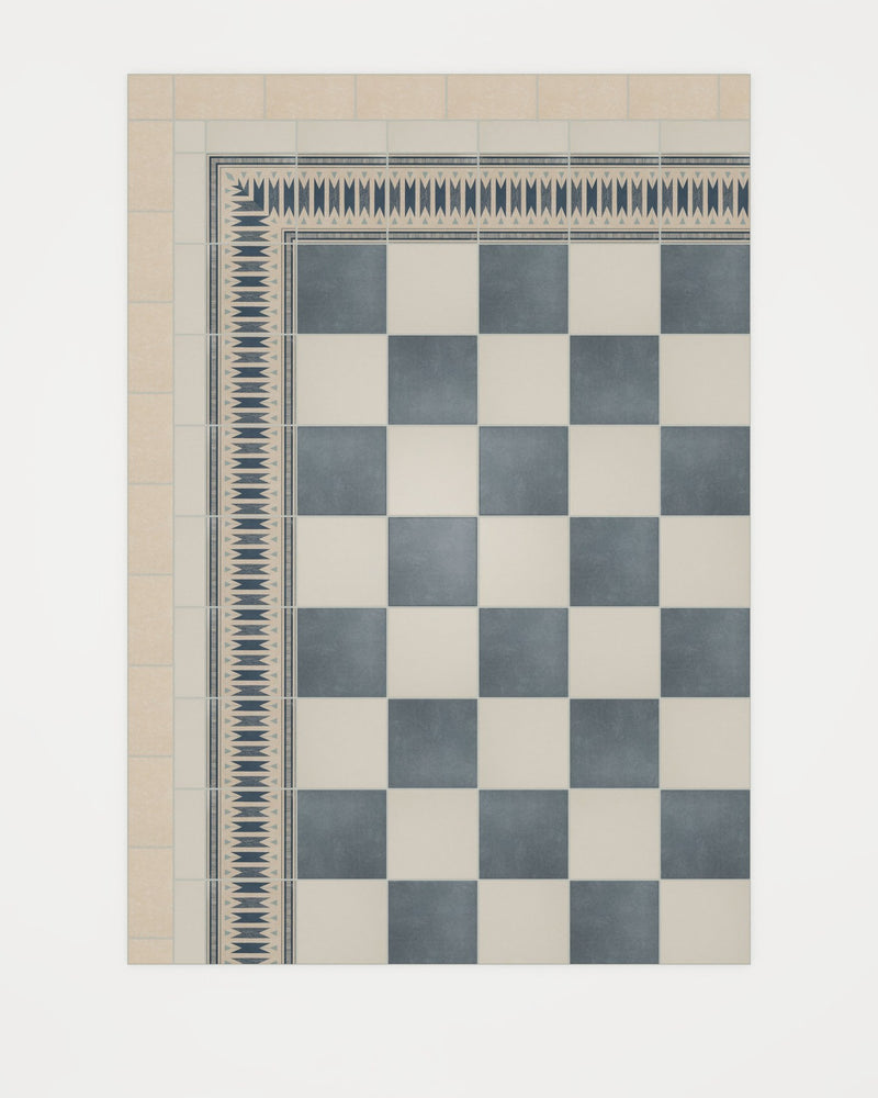 Aventuras Navy Field Porcelain