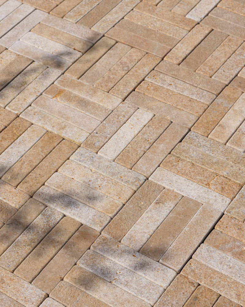 Buscot Limestone Tumbled & Etched Klinkers|||
