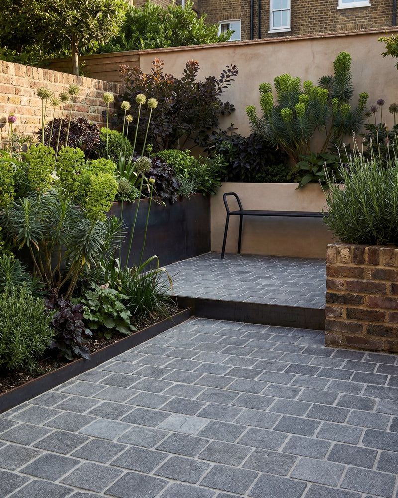 Galway Limestone Cobble Seasoned Finish
