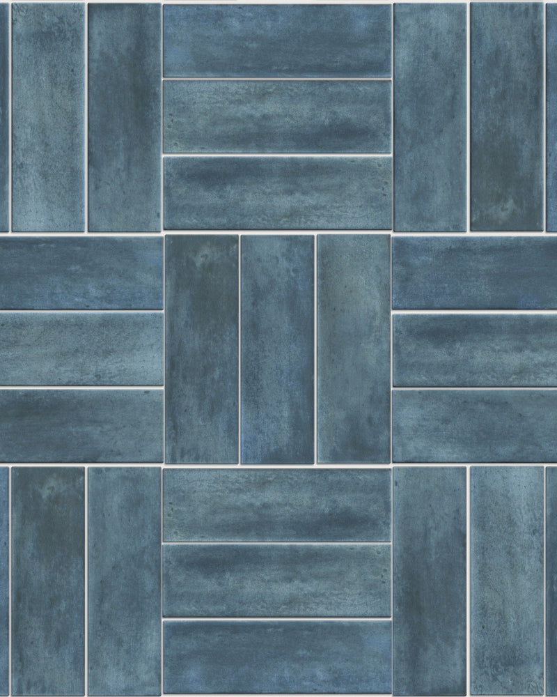 Petite Porcelain Matt Blue