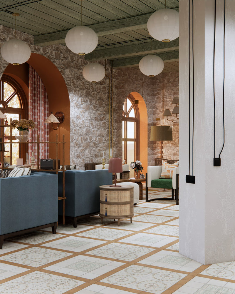 Aventuras Palma Olive Porcelain
