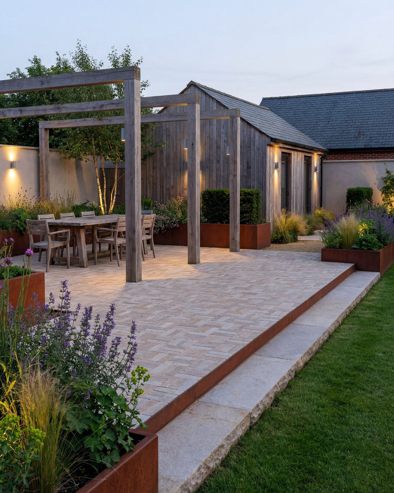 Buscot Limestone Tumbled & Etched Klinkers