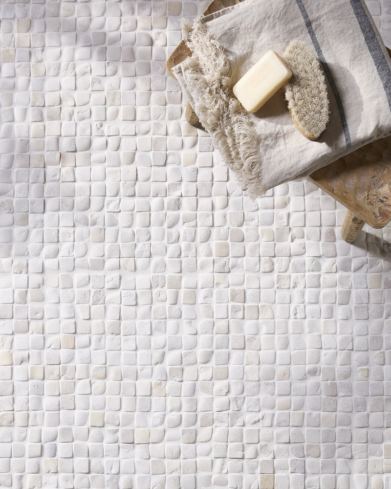 Enso Cobble Mosaic Cube Chalk|||