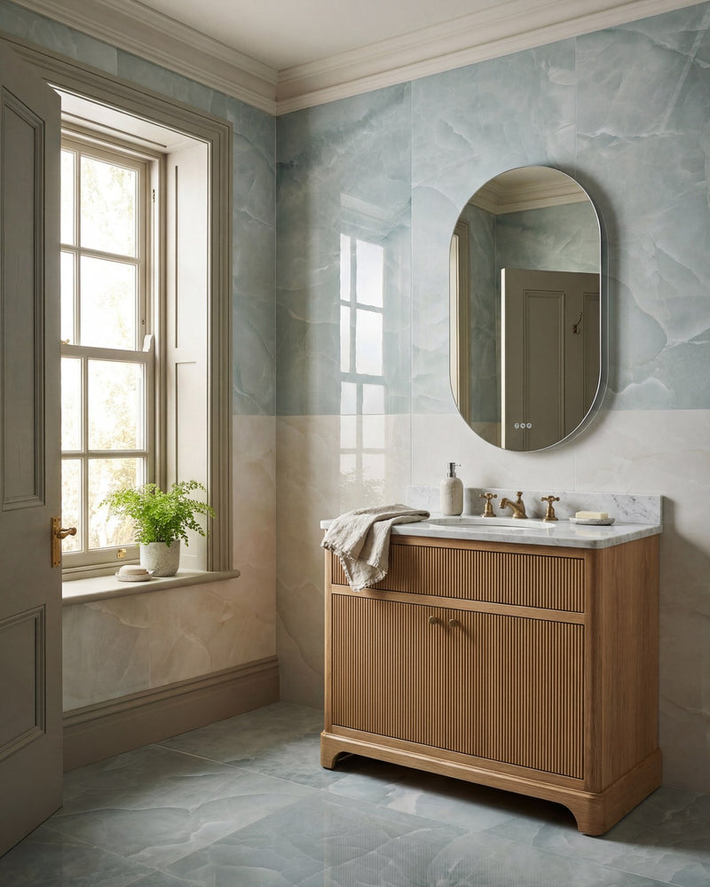 Illusion Whisper Onyx Porcelain Polished Mist