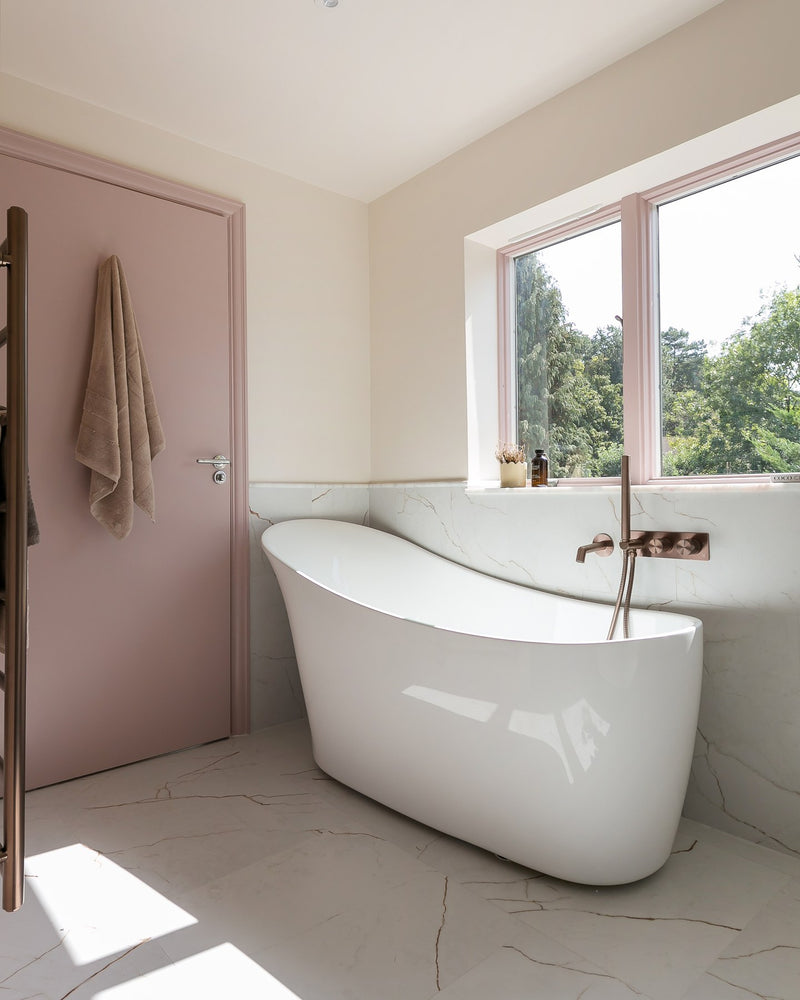 Soprano Porcelain|Bathroom design, installation and photography by Simply Bathrooms (Surrey) Ltd.|fondant-ceramic-rose