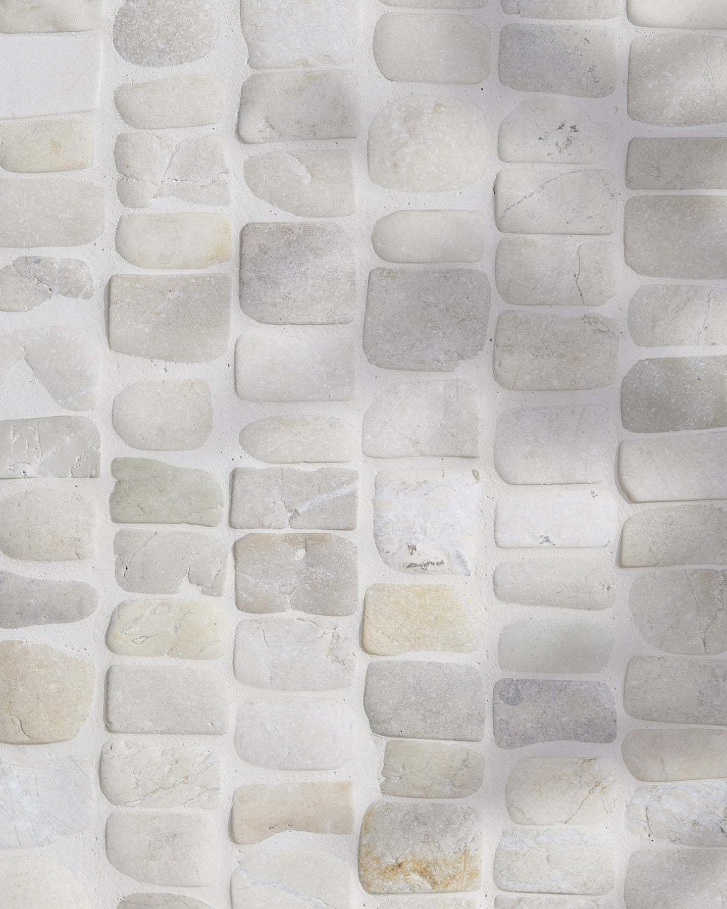 Enso Cobble Mosaic Strip Chalk