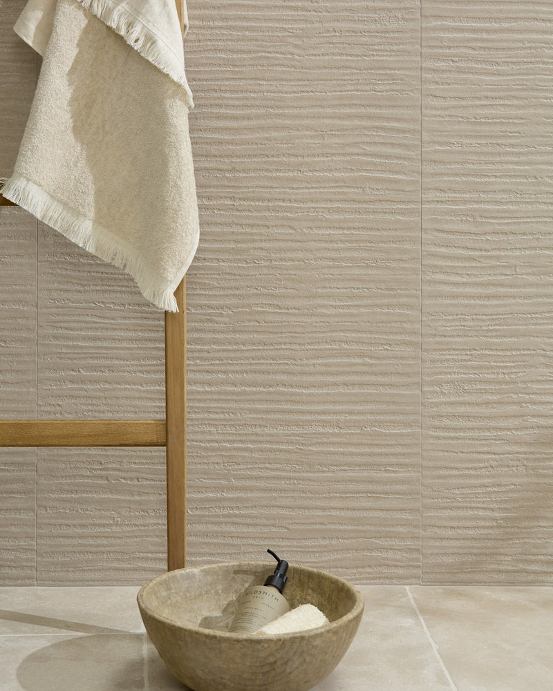 Plastercraft Linea Mano Porcelain Mink Textured|||
