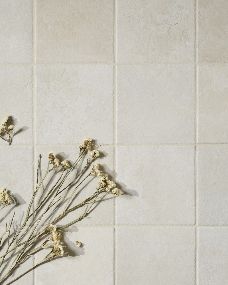 Abbey Porcelain Square Ivory
