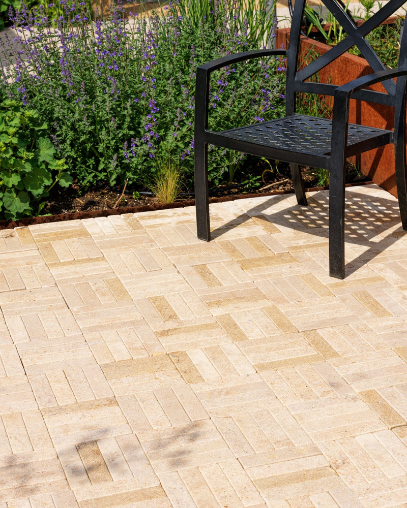 Buscot Limestone Tumbled & Etched Klinkers