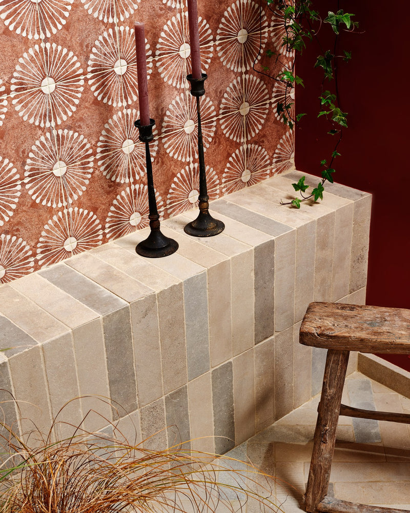 Castilan Limestone Parquet Tumbled|||