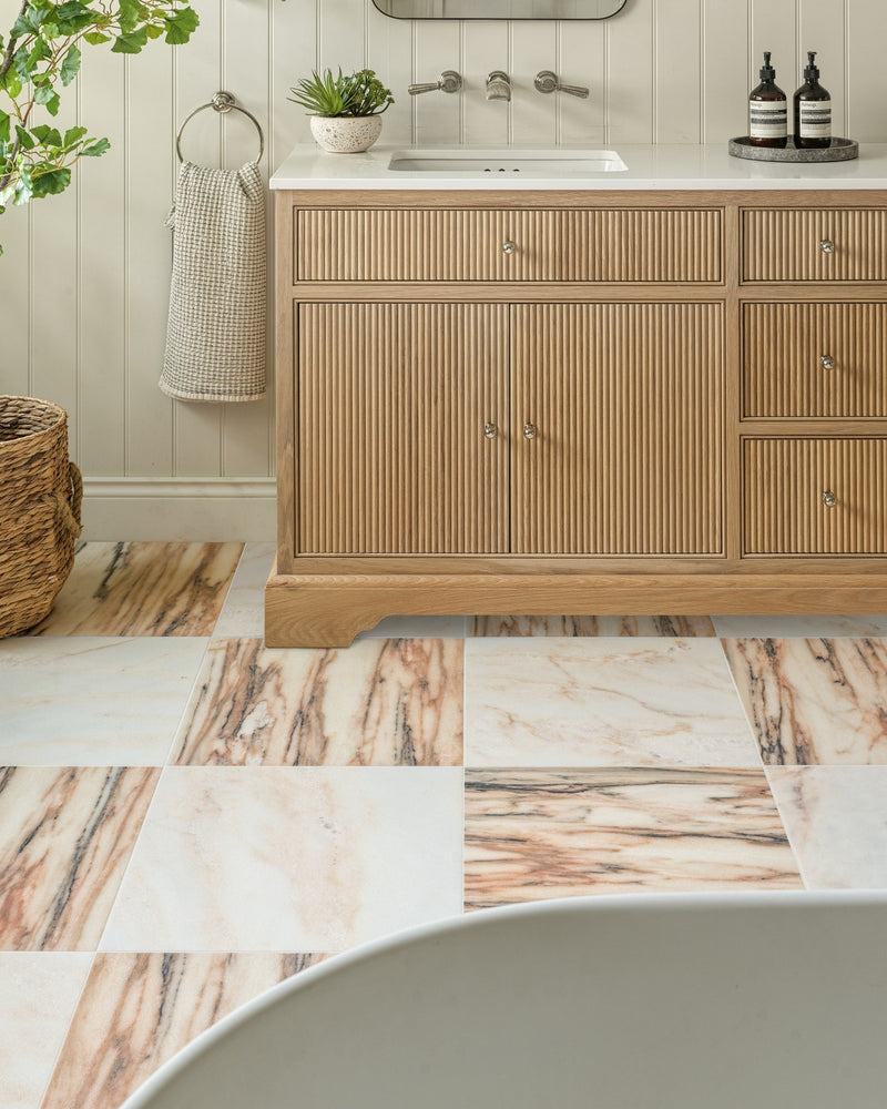 Elixir Marble Cashmere Honed||Chequerboard with Elixir Oud Rose & Cashmere|elixir-marble-oud-rose-honed