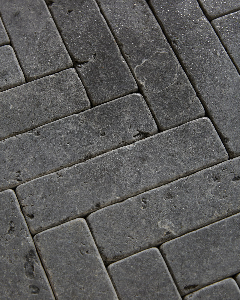 Hazlebury Limestone Tumbled & Etched Klinkers|||
