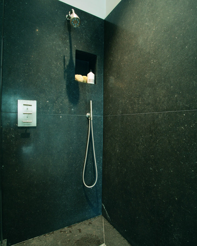 Tora Blue Honed Limestone Slab