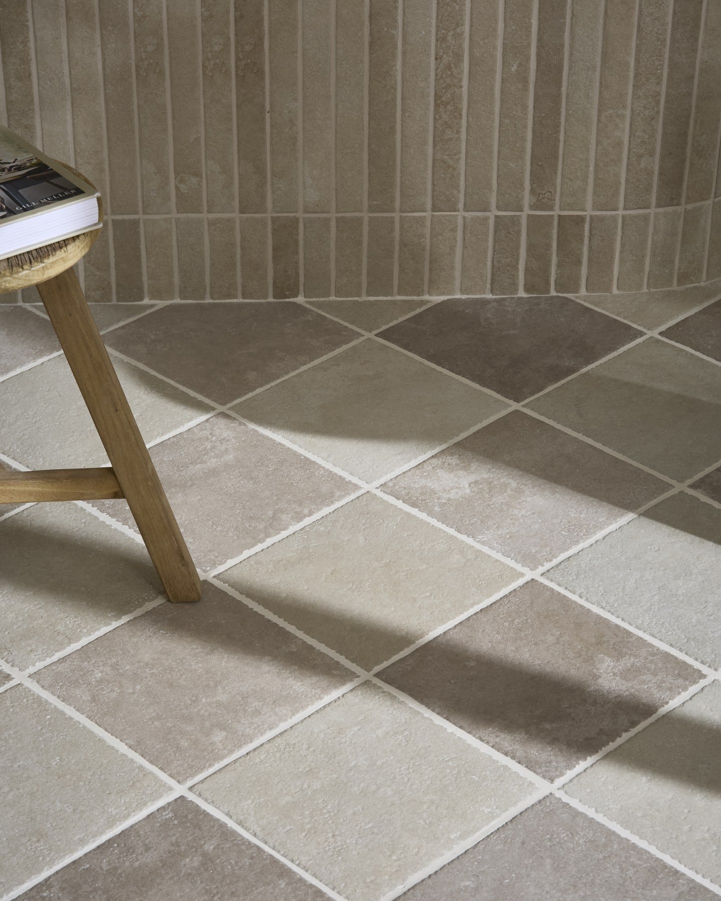 Abbey Porcelain Square Ivory