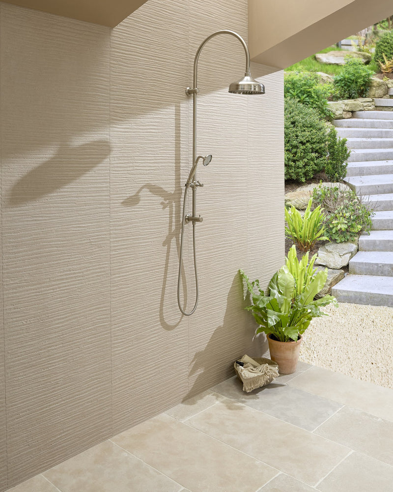 Plastercraft Linea Mano Porcelain Mink Textured|||