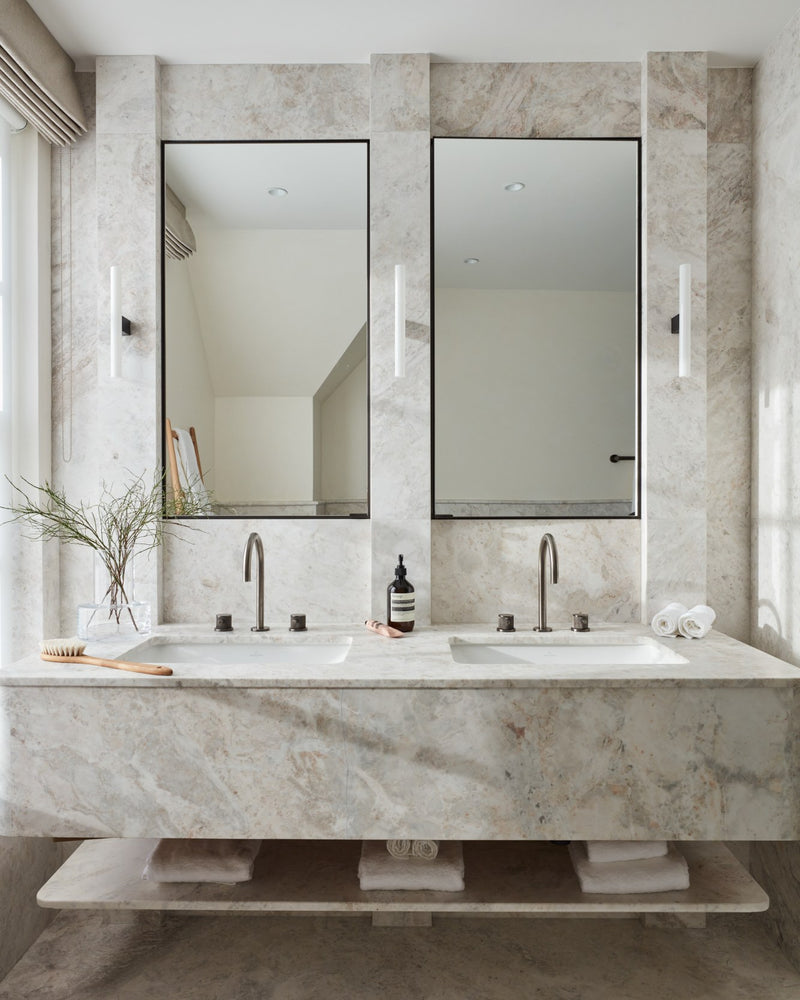 Taj Mahal Marble Honed Slab|||