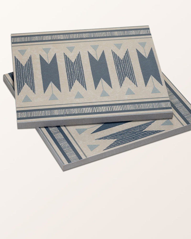 Aventuras Ziggy Border Blue Porcelain