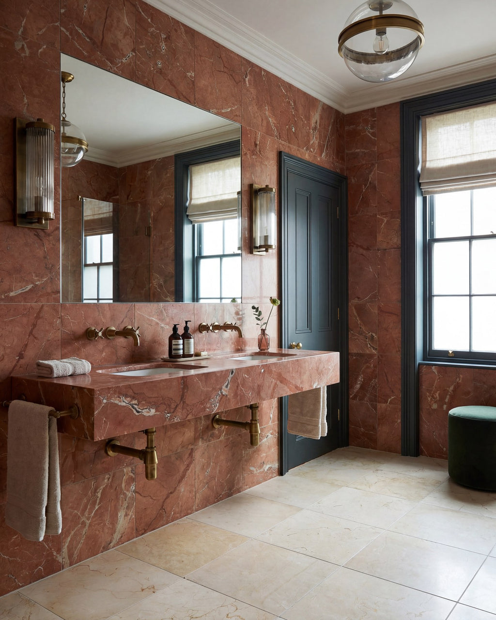 Versailles Marble Rouge Honed