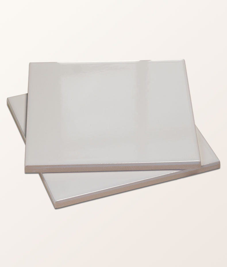 Victorian Style™ Wall Ceramic Cotton White Square